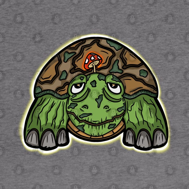 Legendary Turtle Cartoon Character by RiyanRizqi